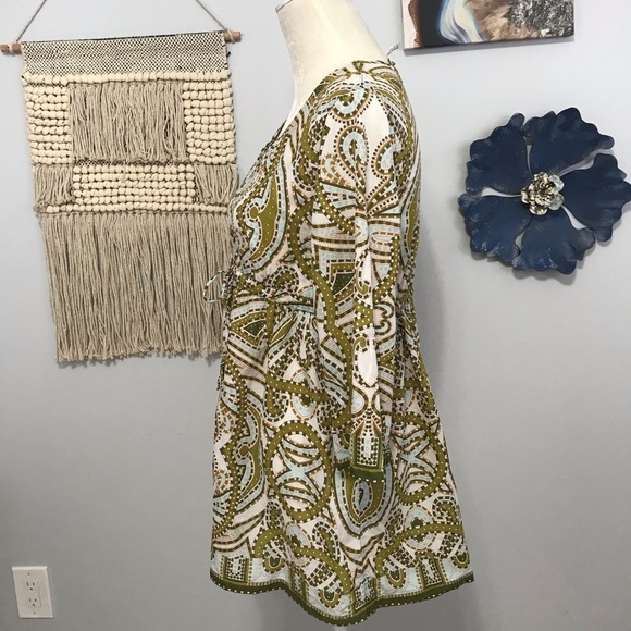 J. Crew paisley peasant top - Picture 3 of 6